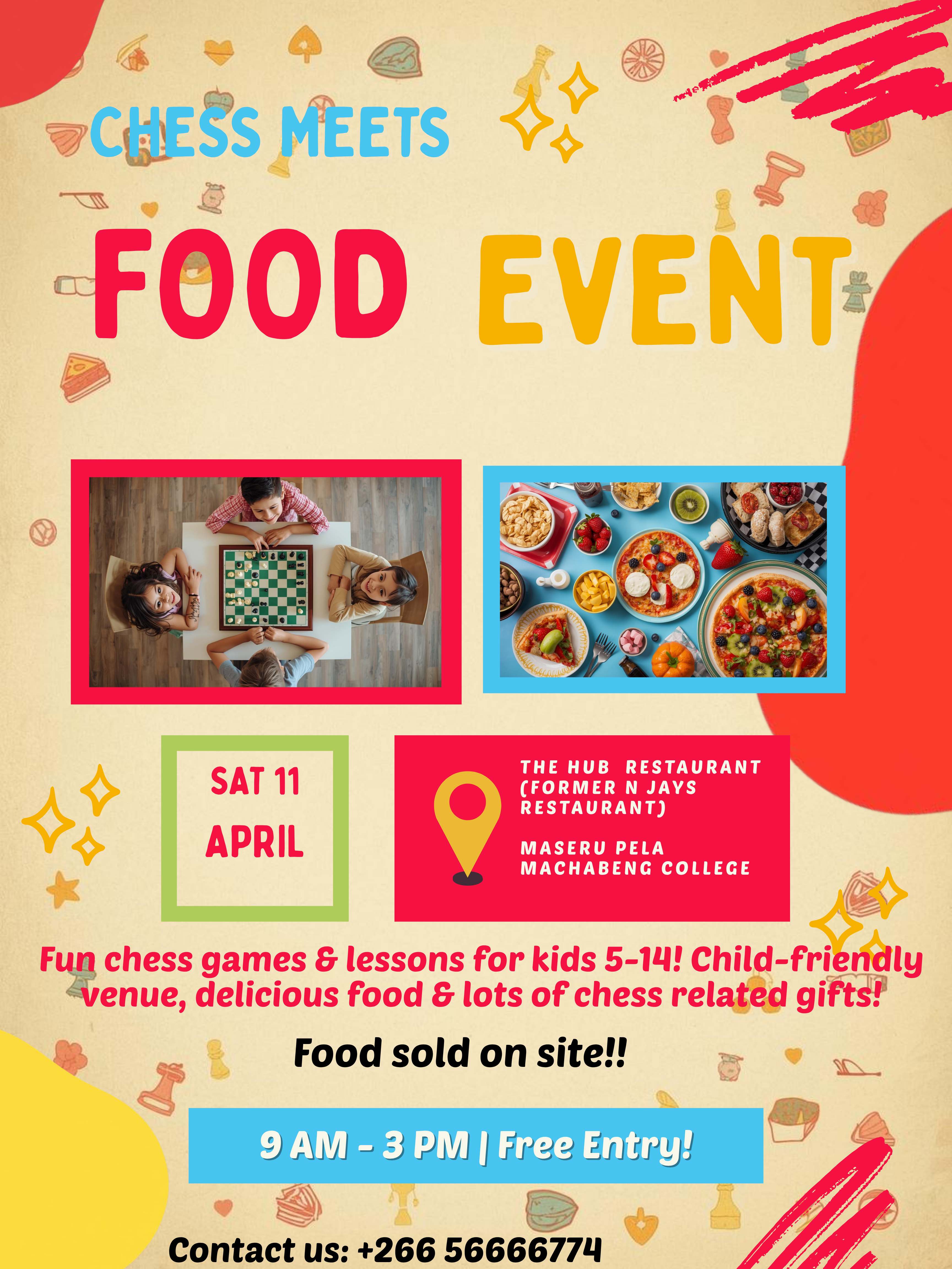 CHESS FUN DAY AT THE HUB RESTAURANT 